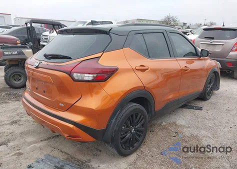 2021 Nissan Kicks Sv Xtronic Cvt из США, поврежденный, VIN 3N1CP5CV7ML566701
